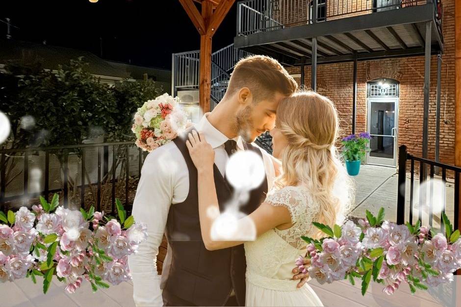 Backyard Couple