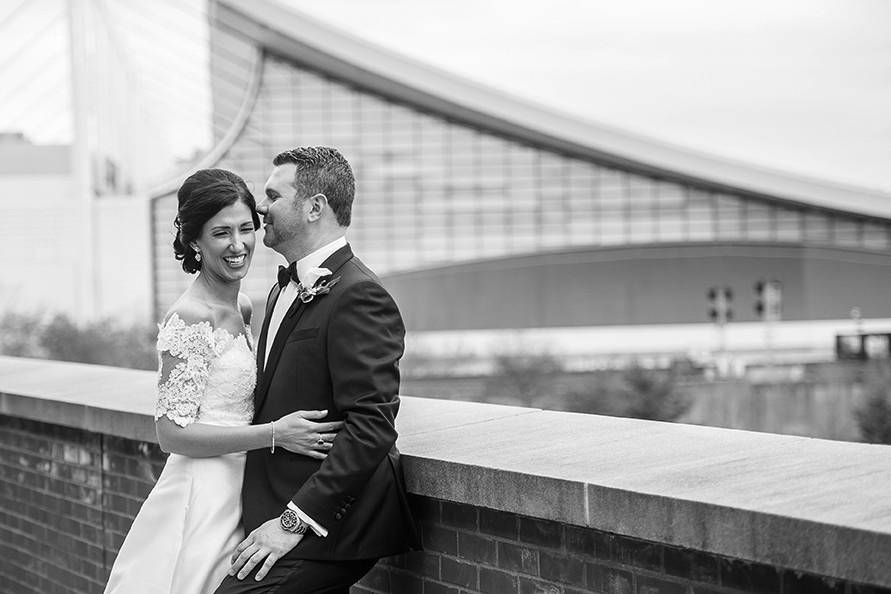 Rooftop wedding