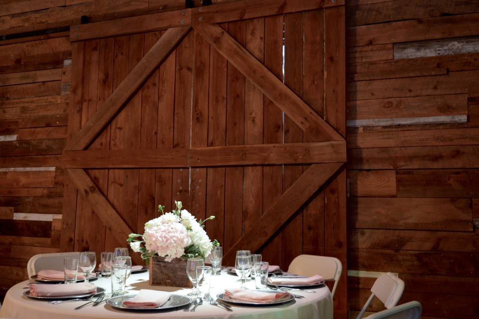 Robertson Hall Barn Doors