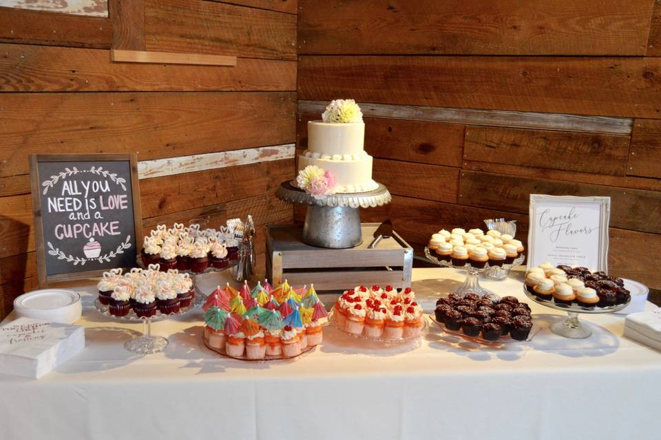 The Parlor Cake Table