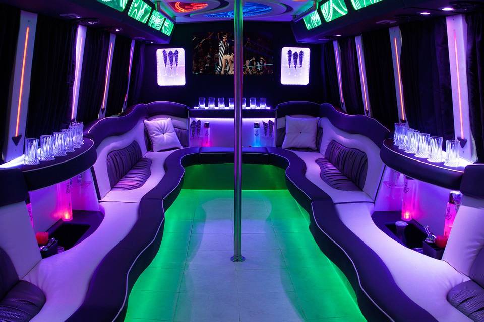 Limousine interior