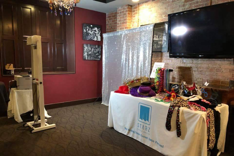 Open booth format