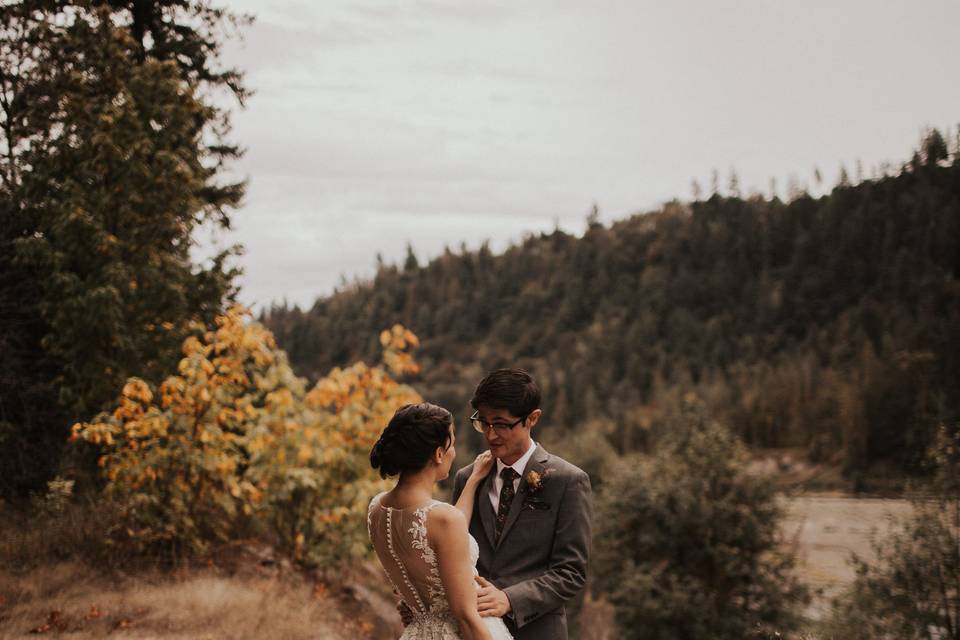 Portland, OR camp wedding