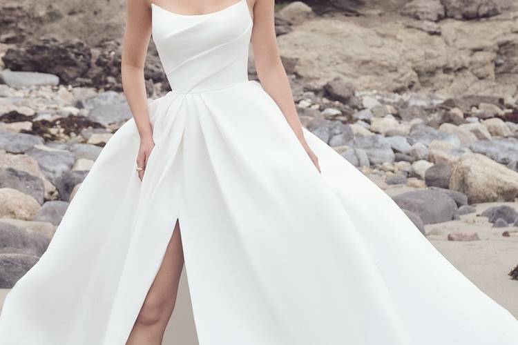 Simple Ballgown Wedding Dress