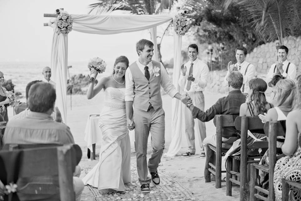 Ceremony at the beach