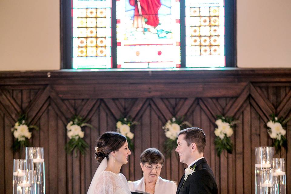 Chapel wedding