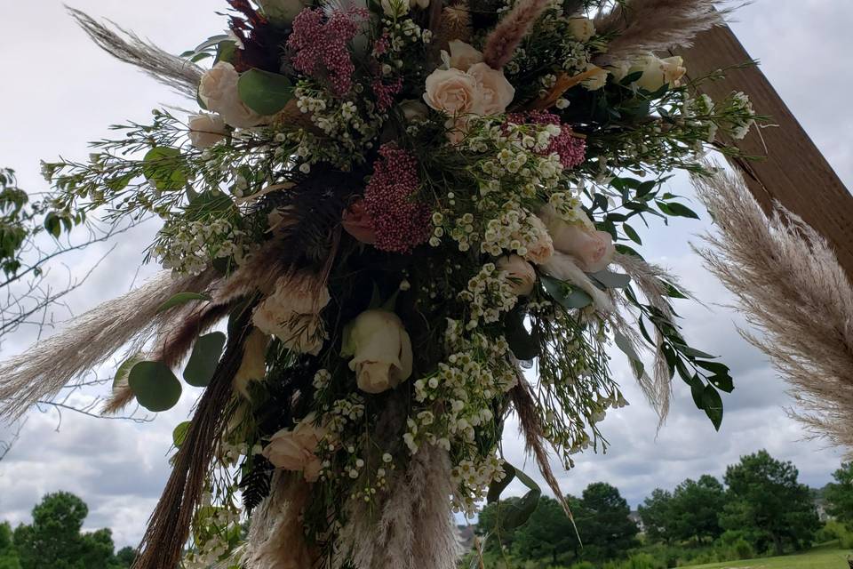 Boho arch