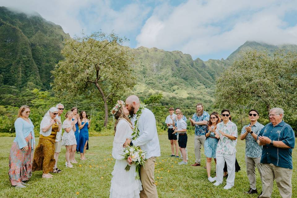 Intimate Garden Wedding