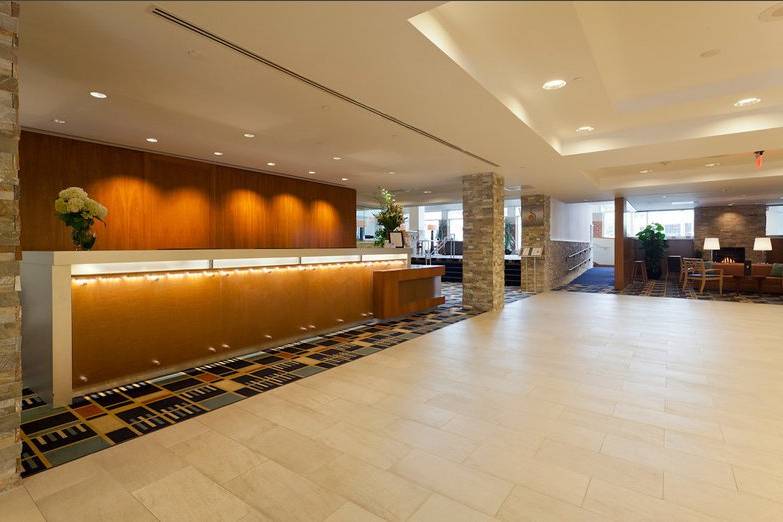 Beautifully designed lobby