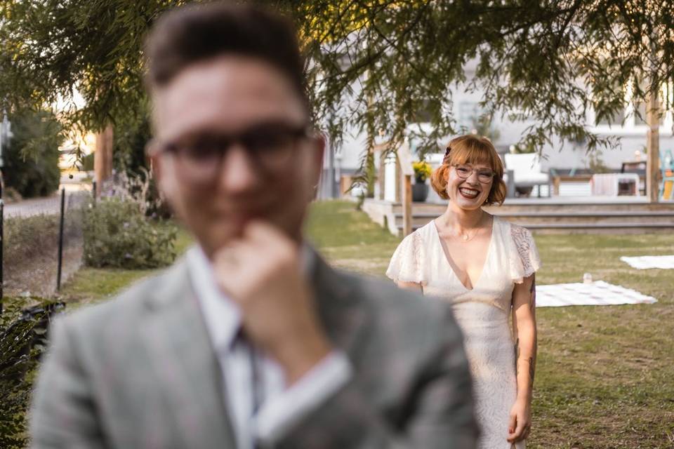 First Look (Bride)
