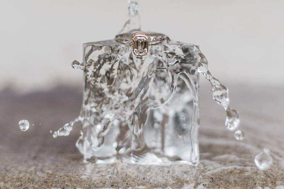 Engagement Ring Detail Shot