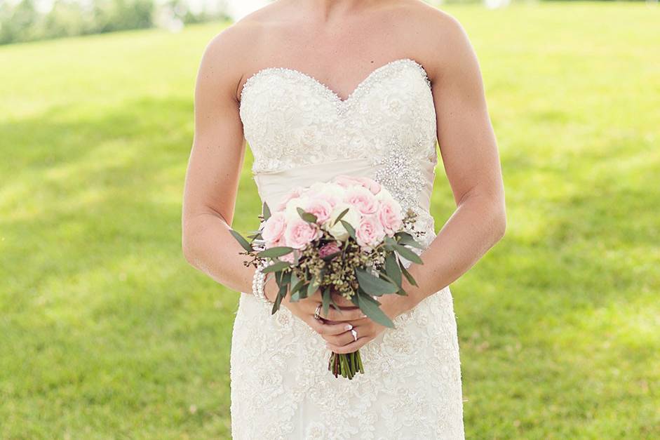 Bride with her girls