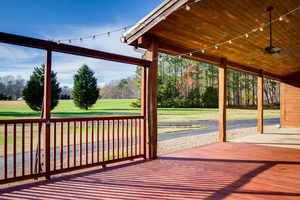 Barn Front Porch