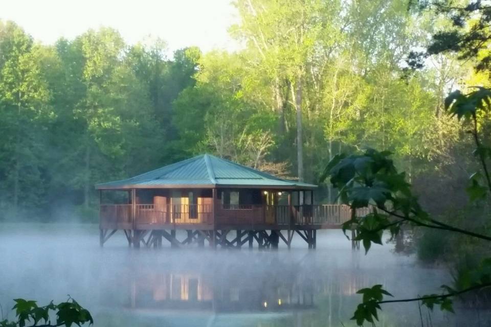 Gazebo in the Morning