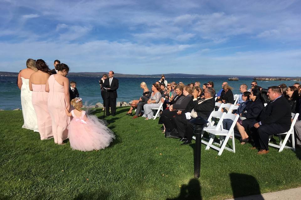 Sea view ceremonies