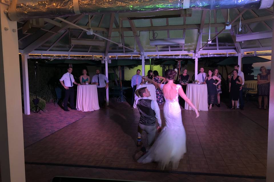 Dancing with the bride