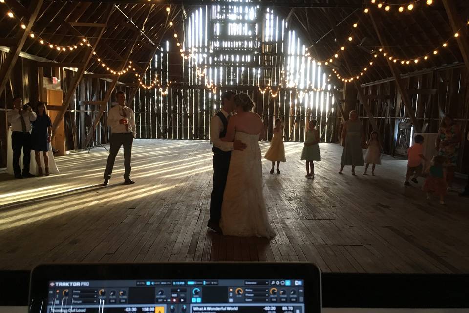 First dance