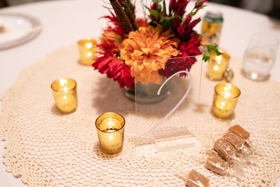 Gorgeous Fall tablescape