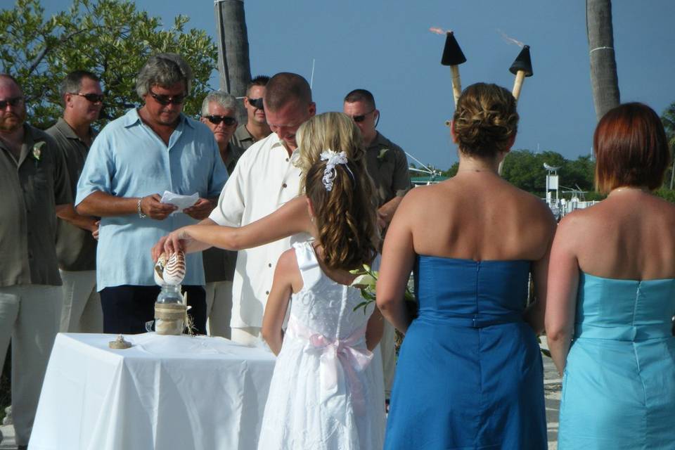 Sand ceremony