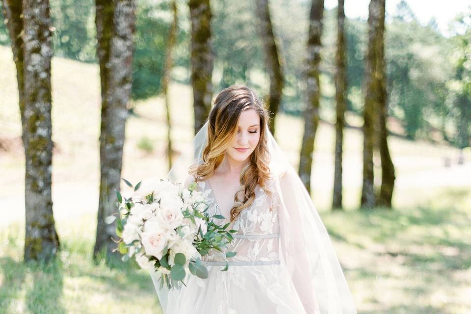 Bridal portrait