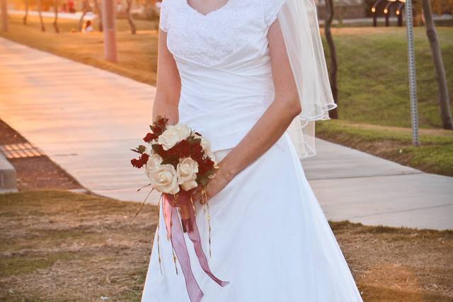 Modest Gown Rental Dress Attire Mesa AZ WeddingWire