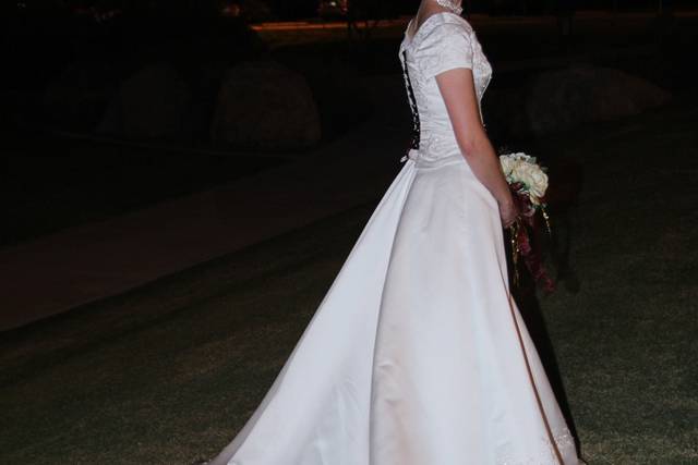 Modest Gown Rental Dress Attire Mesa AZ WeddingWire