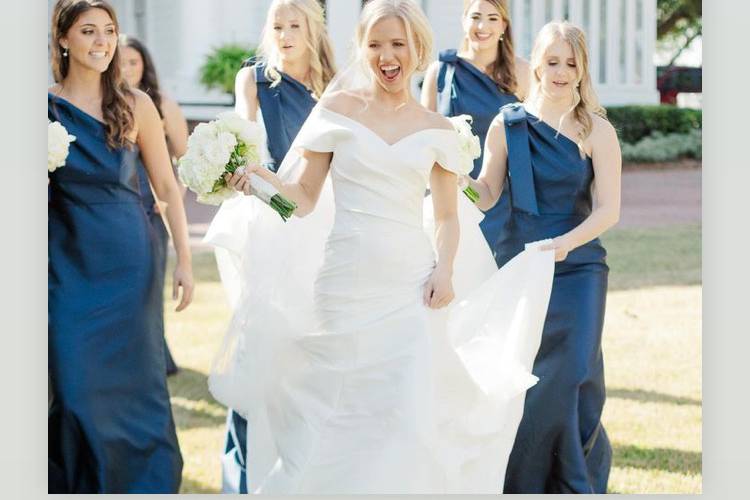 Bridal party bliss