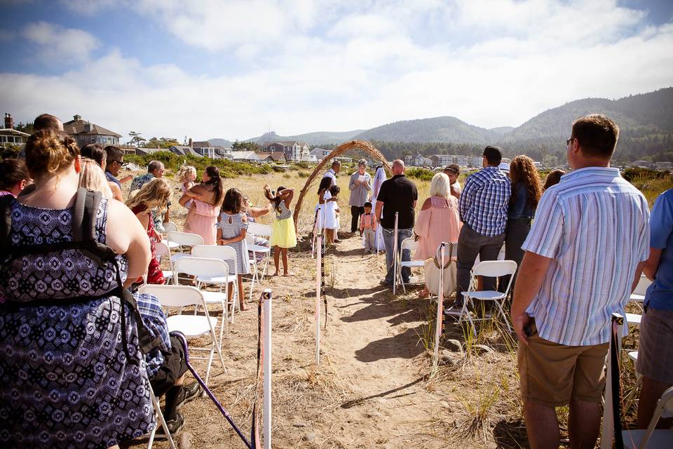 Beach wedding