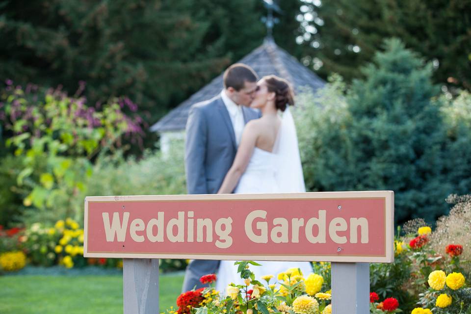 The wedding garden