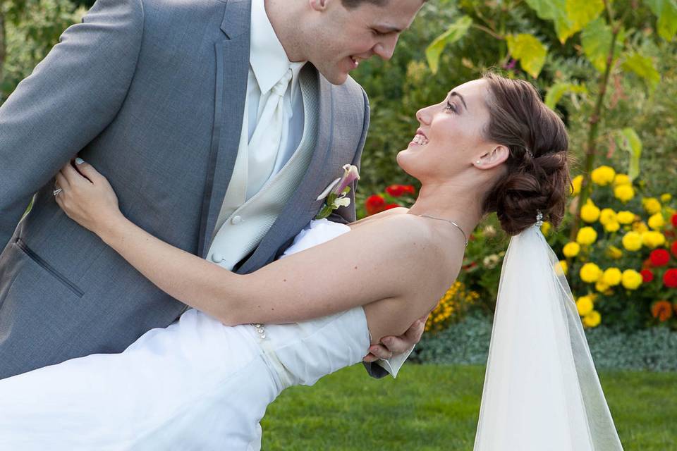 Fun couple's portrait