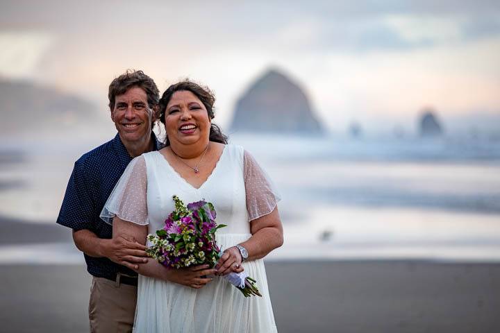 Elopement at the beach