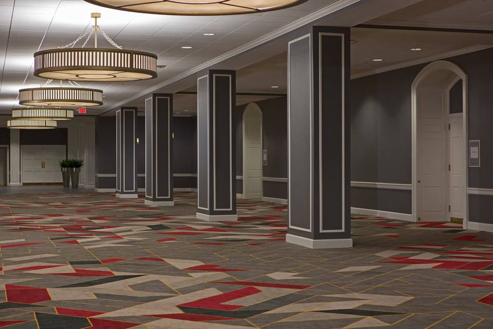 Spacious Ballroom Foyer