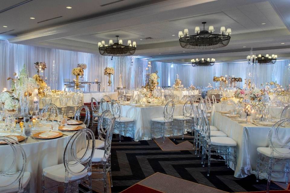 White and Gold Reception