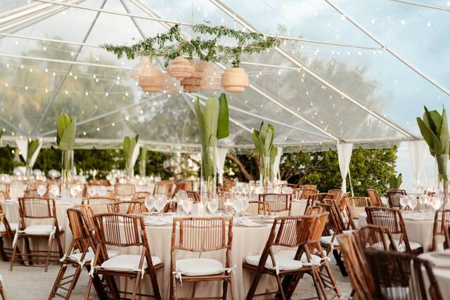 Upscale boho chic wedding
