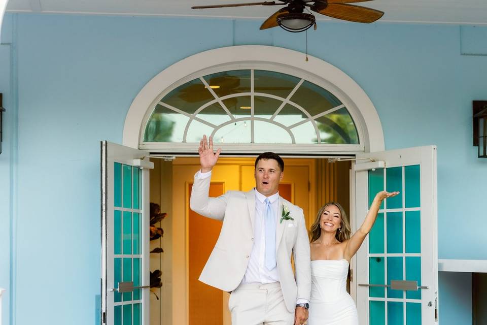 Grand Wedding Entrance