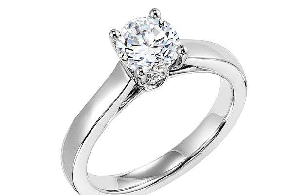 Solitaire Engagement Rings - Shaftel Diamond Co. - Houston