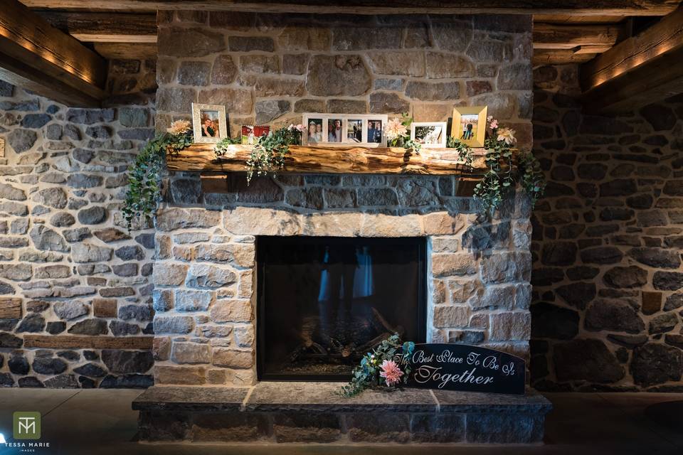 Fire Place- Lower Level