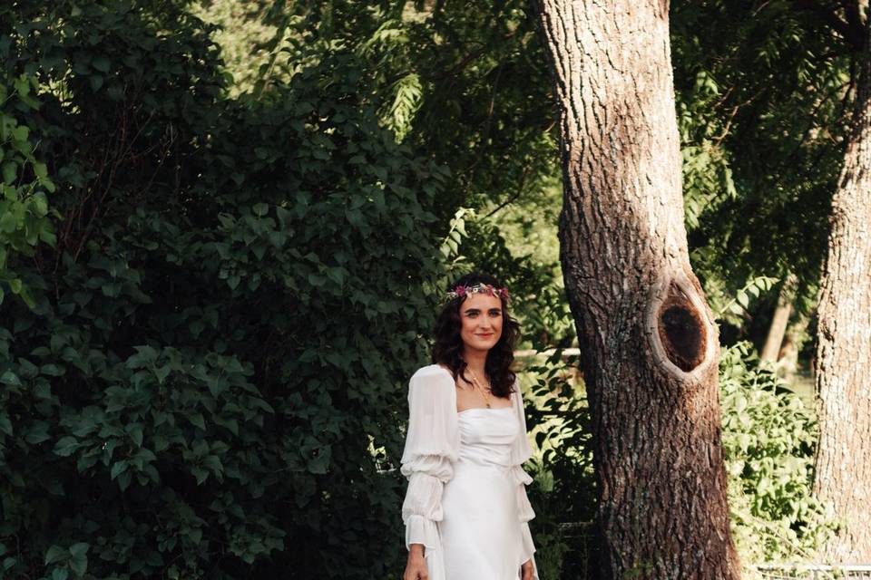 Garden party wedding