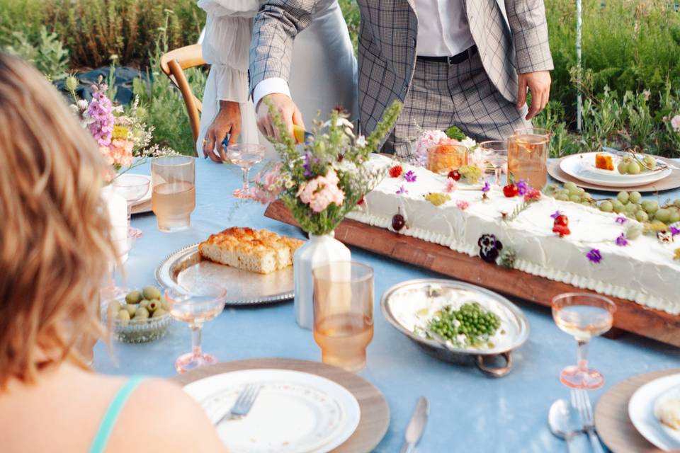 Stunning garden wedding day