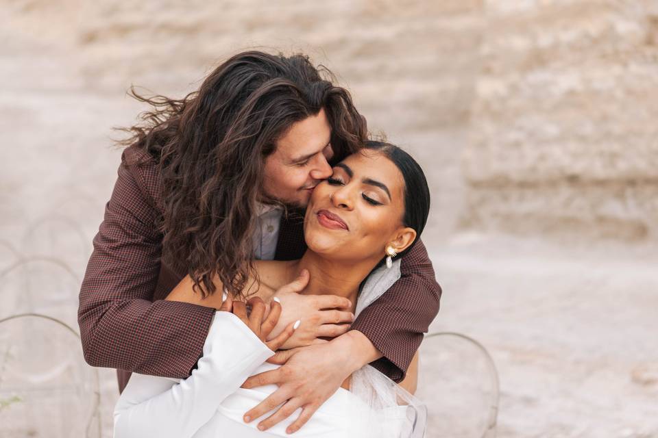 Sweet lovers elopement