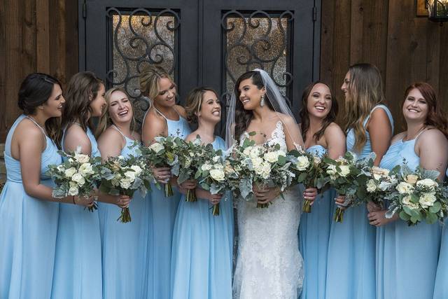 The bridal party