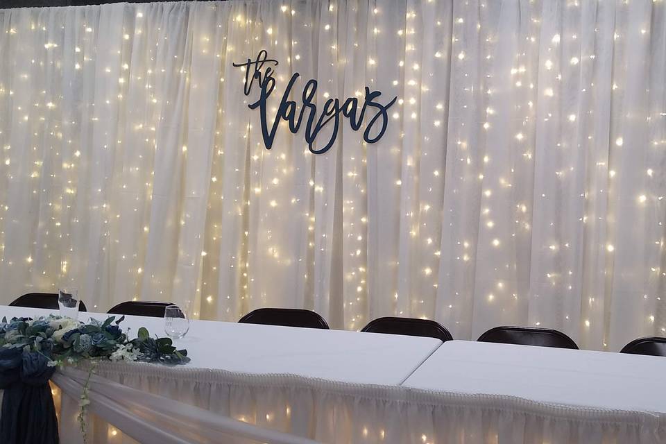 Custom Backdrop