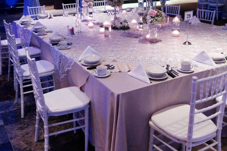 Reception area