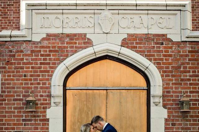 Morris Chapel Brass Doors