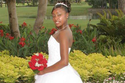 Bridal portrait