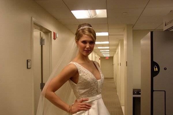 Makeup I did For Regis & Kelly Wedding Show