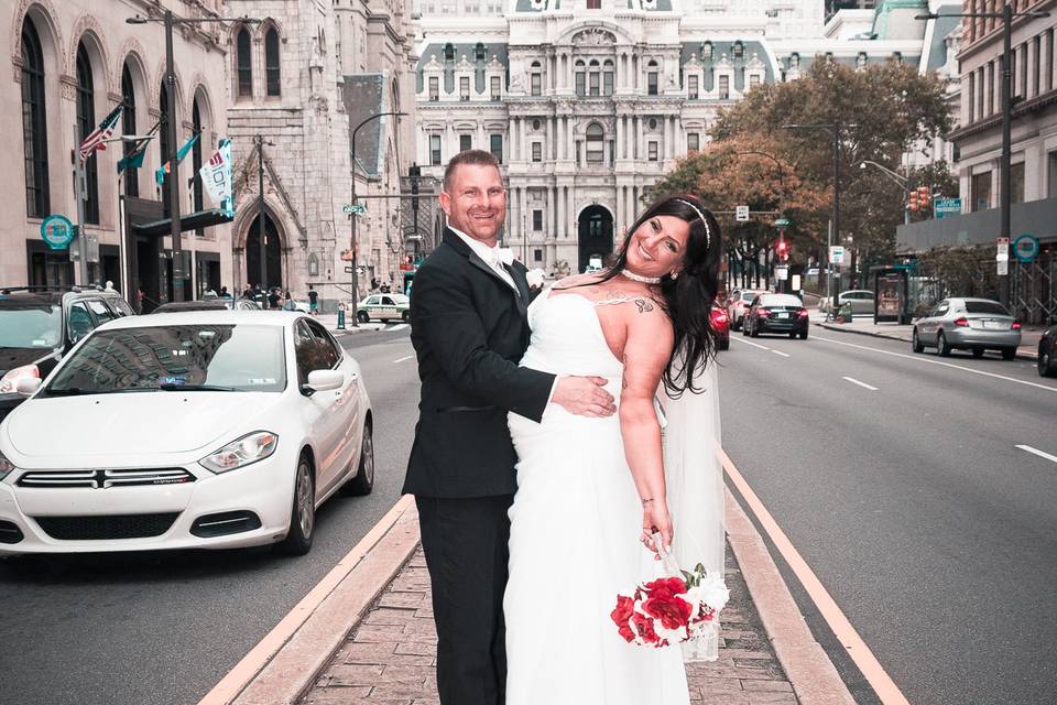 Denise/Dave wedding 2017@Center City Hall, PA ©FOCUS by alessandro