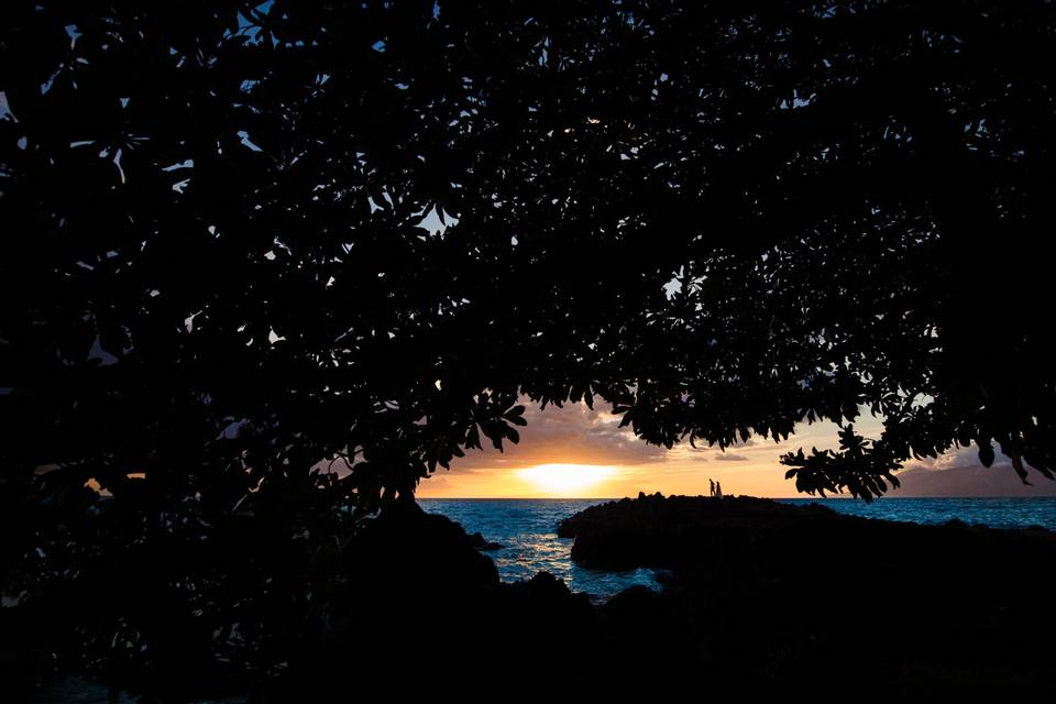 Silhouette in Maui