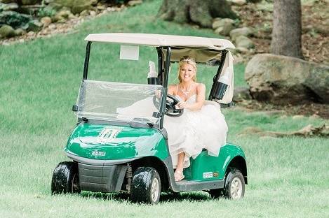 Golf carts provided