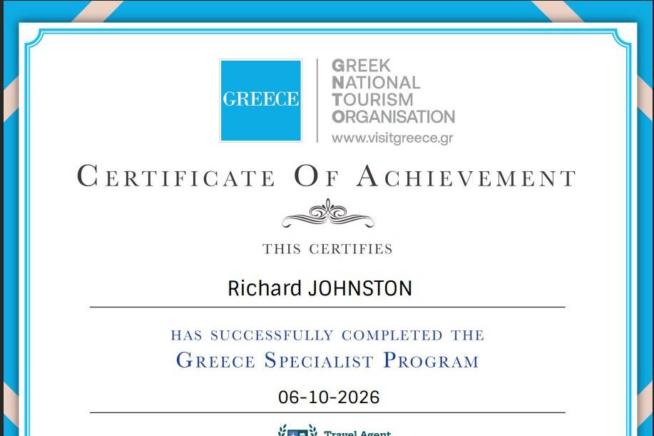 Greece Certification